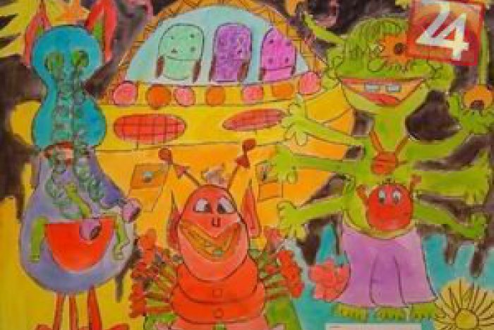 Ilustračný obrázok k článku Výtvarná súťaž v michalovskej hvezdárni: Nekonečný a farebný vesmír očami deti