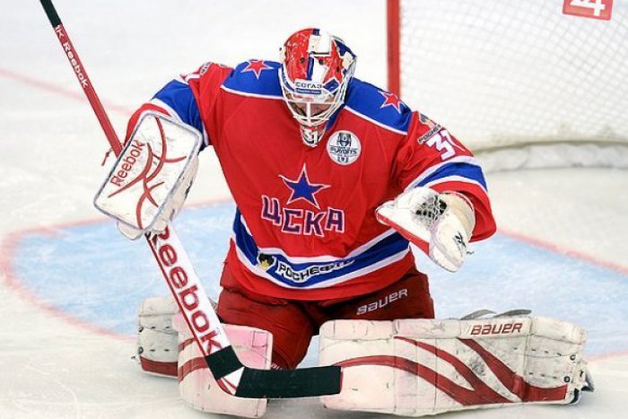 Ilustračný obrázok k článku Elitný brankár KHL v Košiciach? O Rasťa Staňu je doma veľký záujem
