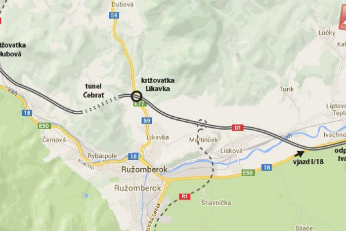 Ilustračný obrázok k článku Ružomberok sa dočkal: Štartuje výstavba úseku diaľnice D1 Hubová - Ivachnová!
