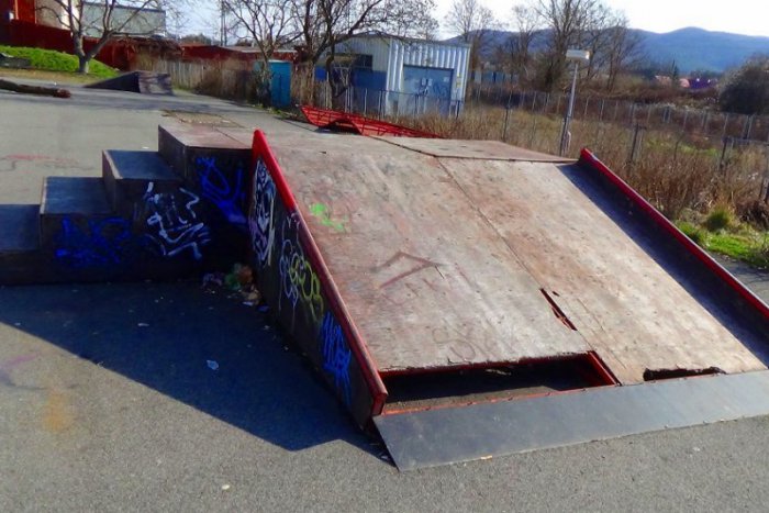 Ilustračný obrázok k článku Humenský skate park? Jazdenie tam by mohlo byť nebezpečné! FOTO