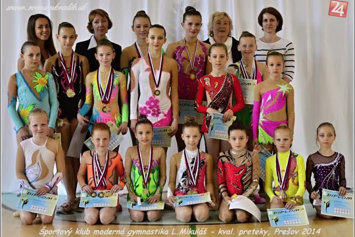 Ilustračný obrázok k článku Moderná gymnastika: Mikulášanky v Prešove valcovali