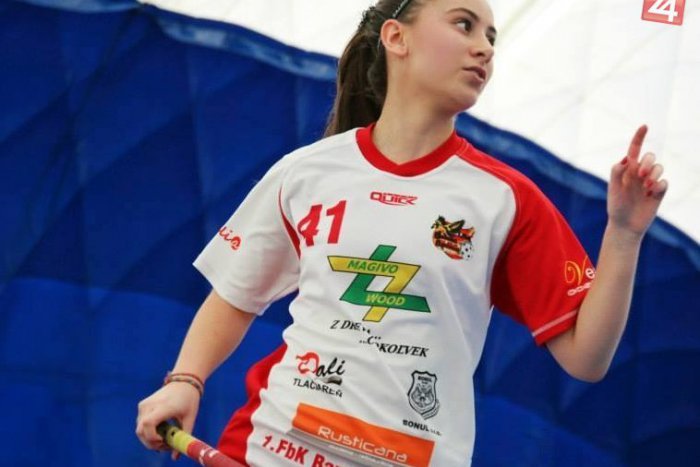 Ilustračný obrázok k článku Najlepšia bystrická florbalistka Alena Martinková (15): Mesto tento šport veľmi nepodporuje