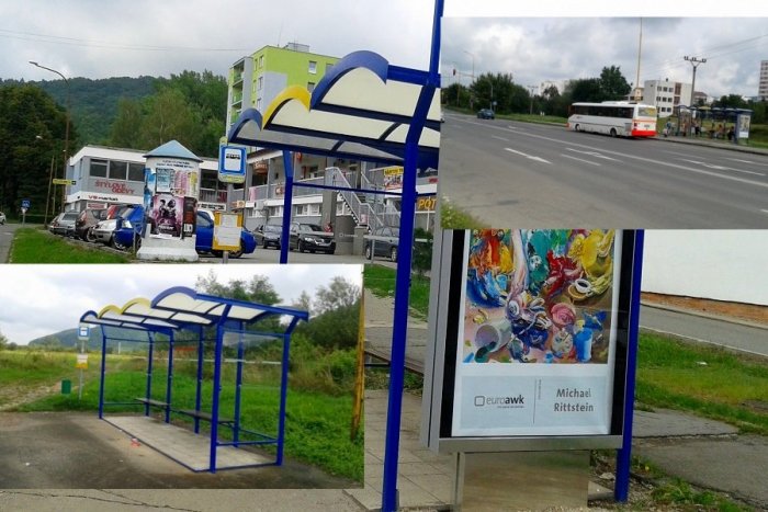Ilustračný obrázok k článku FOTOREPORTÁŽ: Autobusové zastávky s novým vzhľadom, vo farbách mesta