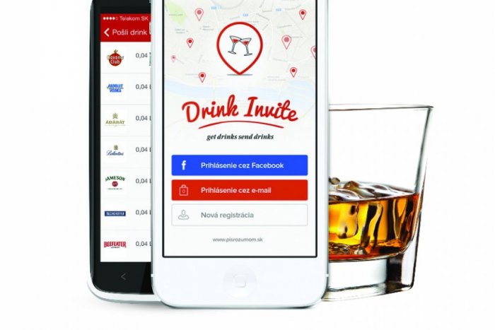 Ilustračný obrázok k článku Aplikácia Drink Invite: Pošlite priateľom drink cez smartfón!