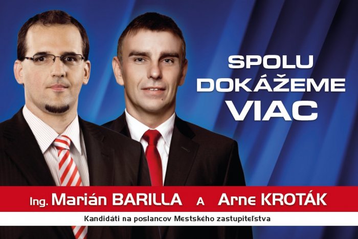Ilustračný obrázok k článku Horúca správa: Kandidatúru na poslancov ohlásili Marián Barilla s Arne Krotákom!