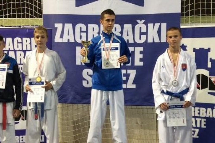 Ilustračný obrázok k článku Karate: Hrádočan Imrich na úvod sezóny v Záhrebe druhý!