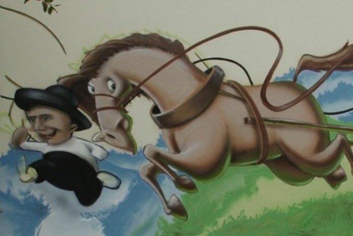 Ilustračný obrázok k článku Sprejeri skrášlili budovu škôlky: Deti víta macko aj kôň, pozrite si úchvatné graffity