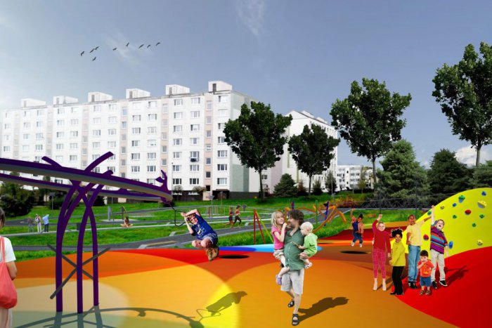 Ilustračný obrázok k článku Hviezdoška bola len začiatok: V meste pribudne ďalšia oddychová zóna, pozrite kde + VIZUALIZÁCIE!