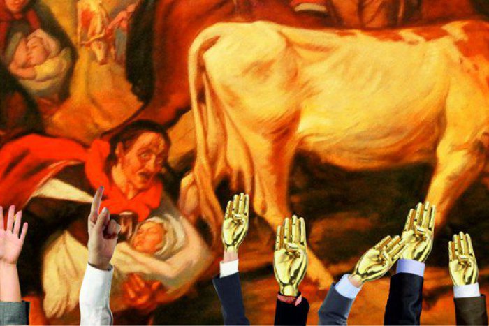 Ilustračný obrázok k článku Luboš Kürthy: Mentalita natrčenej dlane