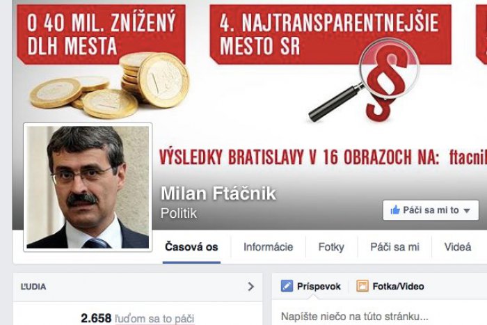 Ilustračný obrázok k článku Po voľbách profily politikov na Facebooku stíchli: Odmlčal sa nielen Milan Ftáčnik. Prehru nevedia zjavne prehrýzť viacerí