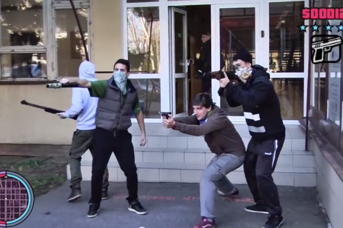 Ilustračný obrázok k článku Únos triednej knihy v štýle GTA San Andreas: Nechýbali autá, zbrane a akcia!