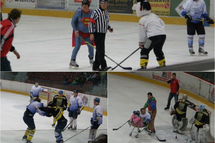 Ilustračný obrázok k článku Hokejisti v nákupných vozíkoch, desiatky plyšákov na ľadovej ploche: FOTO a VIDEO z breznianskeho štadiónu :)