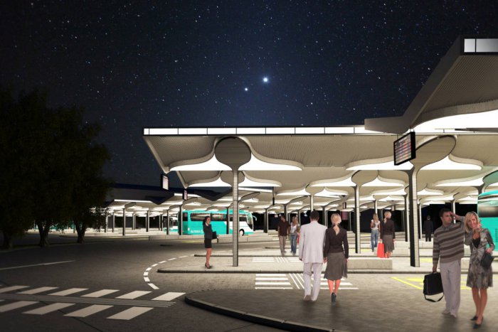 Ilustračný obrázok k článku Autobusová stanica v Nitre má byť hotová v roku 2018: Pribudnúť majú smart novinky
