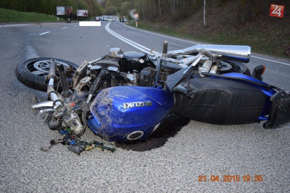 Ilustračný obrázok k článku Vodič motocykla neprežil zranenia po tom, čo vyletel zo zákruty na Pezinskej Babe