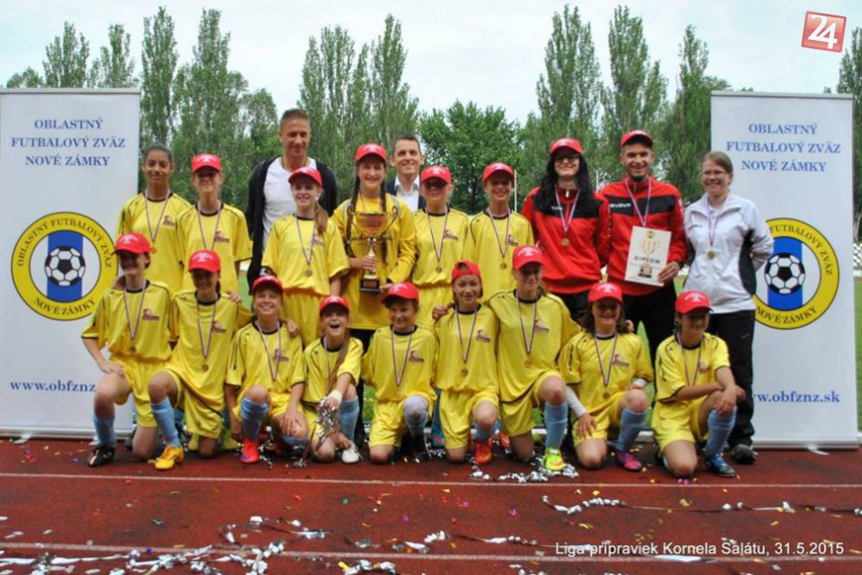 Ilustračný obrázok k článku Celoslovenská rarita v Zámkoch: Baby to všetkým natreli, za sebou nechali 9 chlapčenských tímov! FOTO