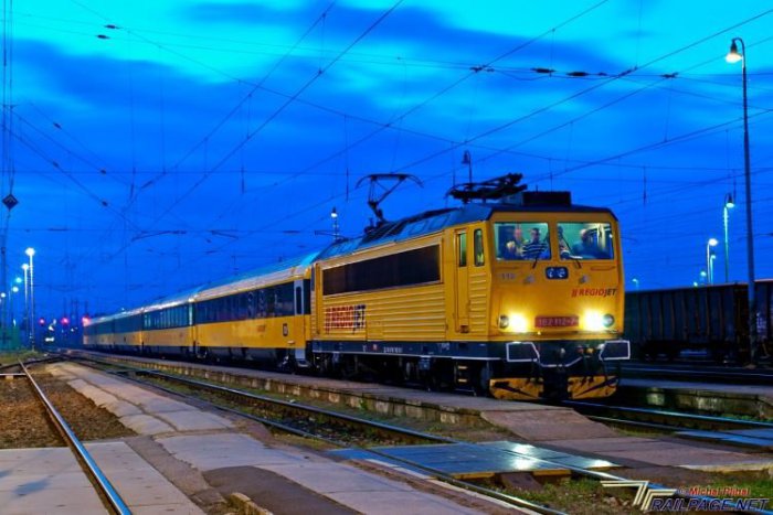 Ilustračný obrázok k článku Nočné vlaky RegioJetu prepravili medzi Bratislavou a Košicami 15-tisíc cestujúcich, o medzinárodné spoje je záujem 3-násobne vyšší