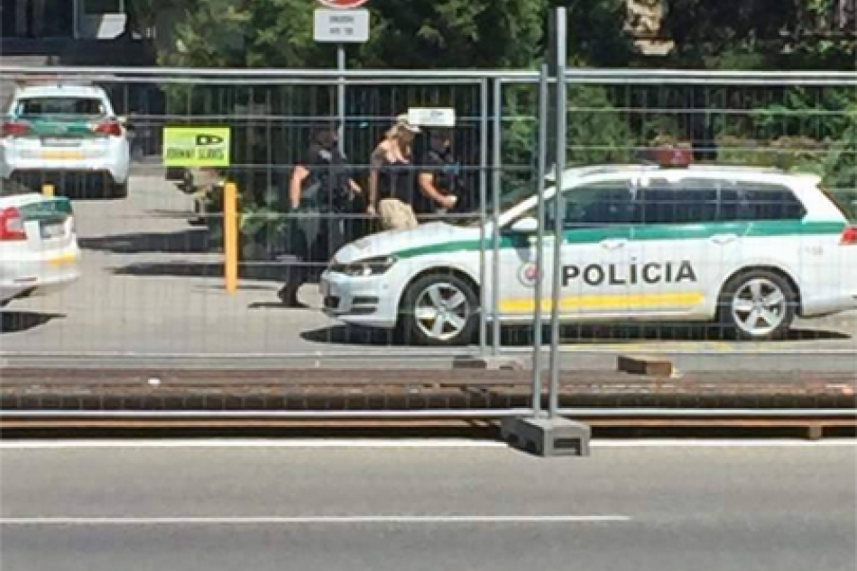 Ilustračný obrázok k článku Autentické VIDEO priamo z miesta: Košičanka (34) za bieleho dňa zobrala sekáčik a rozbila okná na policajnom aute!