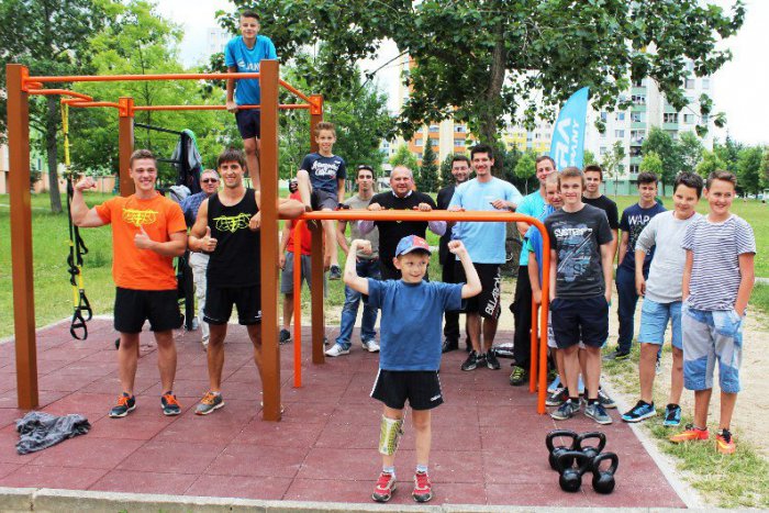 Ilustračný obrázok k článku Žilina už má dve vonkajšie posilňovne: Pribudol ďalší workout park