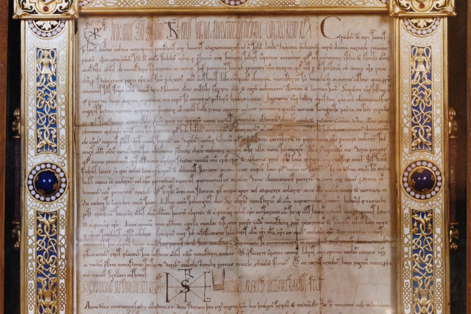 Ilustračný obrázok k článku Vzácny prírastok: Faksimile listiny Bela IV., ktorou povýšil Trnavu na kráľovské mesto