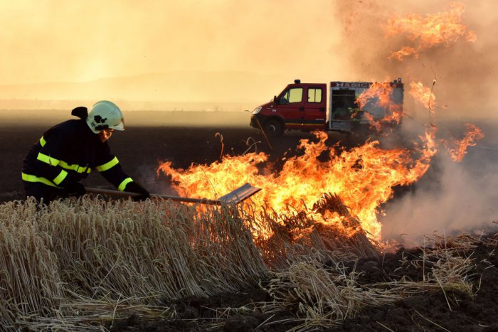 Ilustračný obrázok k článku Požiar pri tratiach dal hasičom zabrať: Železničiari odhalili pravdepodobnú príčinu vznietenia