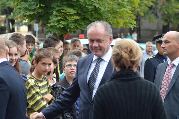 Ilustračný obrázok k článku PRVÉ FOTO: Prezident SR Andrej Kiska v Rožňave!