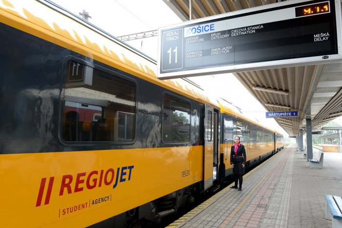 Ilustračný obrázok k článku RegioJet prepravil za 14 mesiacov na trase do Košíc milión cestujúcich