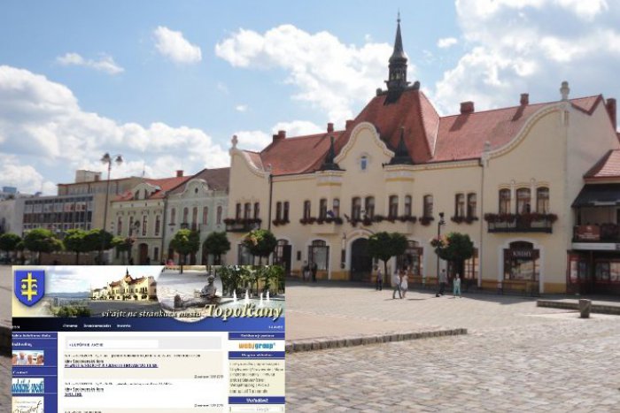 Ilustračný obrázok k článku Web Topoľčian je zastaraný a neprehľadný: Kedy sa dočkáme novej stránky?