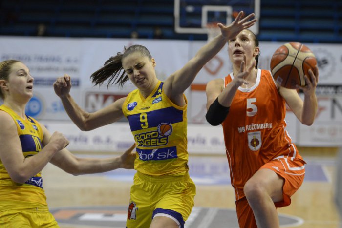 Ilustračný obrázok k článku Basketbalistky MBK Ružomberok vyhrali v Košiciach prvú štvrtinu. Ďalšie tri výrazne prehrali