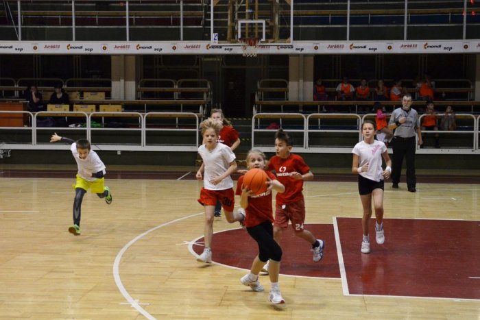 Ilustračný obrázok k článku Žiaci z Bystrickej cesty idú do slovenského finále Mini basket show 2015