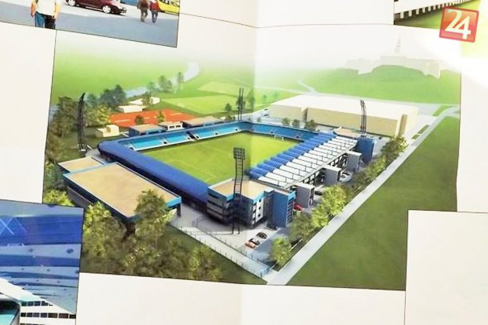 Ilustračný obrázok k článku VIZUALIZÁCIE pripravovanej podoby futbalového štadióna: S prácami by sa malo začať už po sezóne