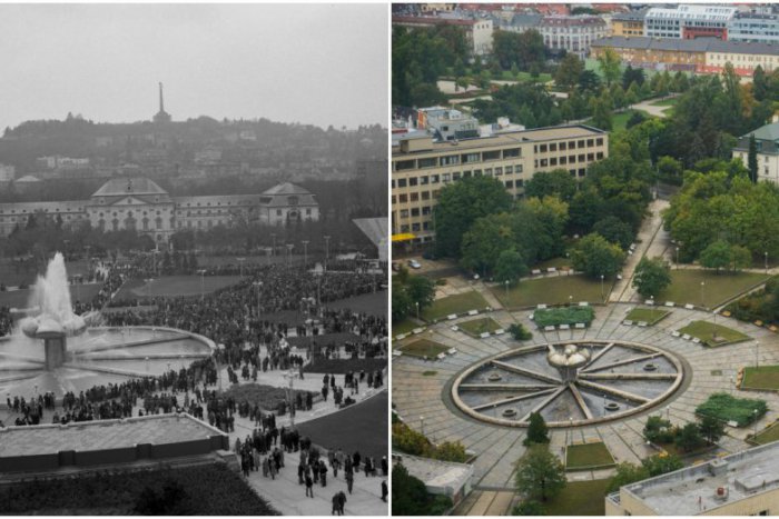 Ilustračný obrázok k článku Najväčšia fontána v Bratislave chátra. Bude z nej niekedy opäť striekať voda?