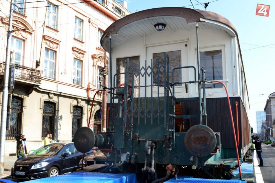 Ilustračný obrázok k článku OBRAZOM: Do Bratislavy sa vrátil vozeň z historickej Viedenskej električky