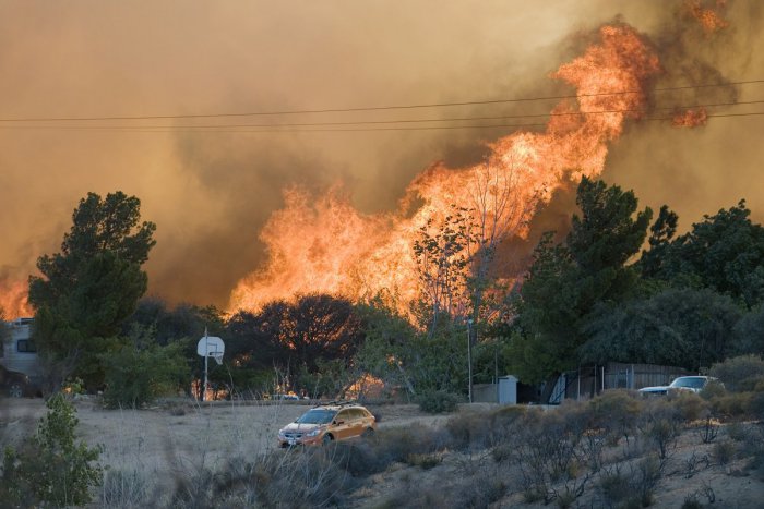 Ilustračný obrázok k článku Od štvorkolky sa zapálil les: Vodič skončil s popáleninami