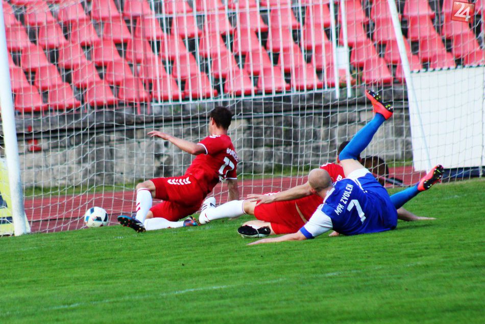 Ilustračný obrázok k článku Zvolen si poradil s Borčicami: O víťazovi zápasu rozhodol jediný gól FOTO