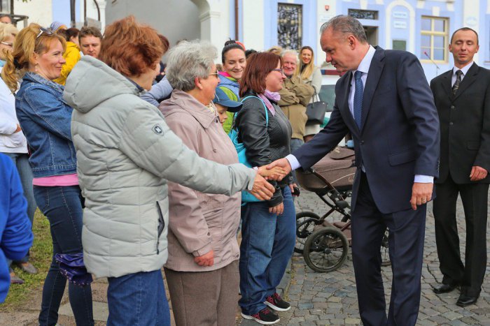 Ilustračný obrázok k článku Prezident Kiska po svojej prvej návšteve Kremnice: Slová, ktoré potešia! FOTO