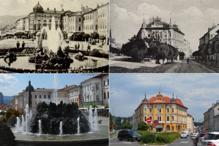 Ilustračný obrázok k článku FOTO: Keď sa minulosť stretne s prítomnosťou. 5 miest v Bystrici pred desiatkami rokov a dnes