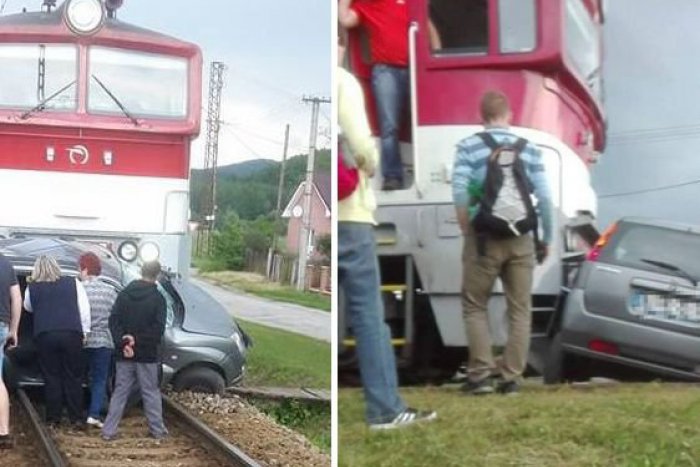 Ilustračný obrázok k článku FOTO: Čo sa stalo na priecestí v Hronseku? Polícia o zrážke vlaku s autom!