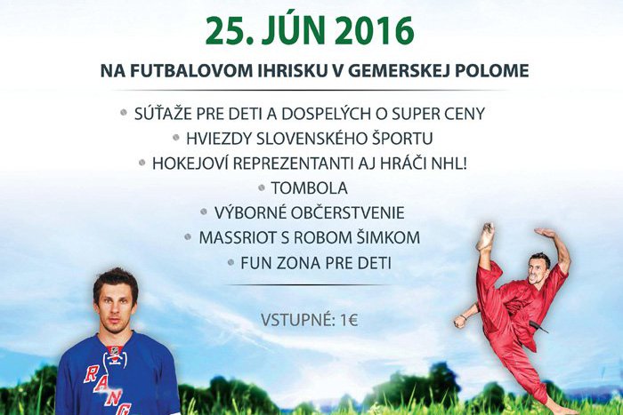 Ilustračný obrázok k článku Tip na víkend: Na 1. Polomskom festivale športu dobré jedlo, zábava aj známi športovci