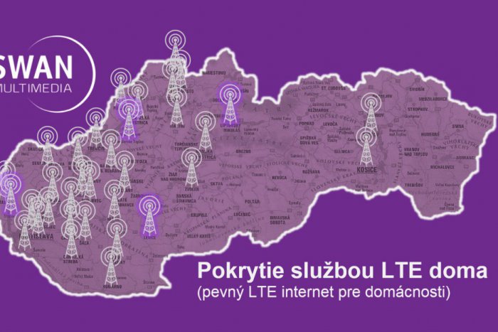 Ilustračný obrázok k článku LTE internet pre domácnosti dostupný aj v Liptovskom Mikuláši. SWAN spúšťa predaj služby aj vďaka novému partnerovi