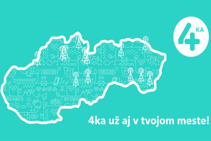Ilustračný obrázok k článku 4ka naďalej rozširuje svoju sieť: Kompletný ZOZNAM miest, kde na Slovensku nájdete LTE pokrytie