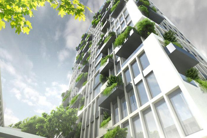 Ilustračný obrázok k článku Zelená stavba na Mierovej sa štverá do výšky. Domáci sa búria