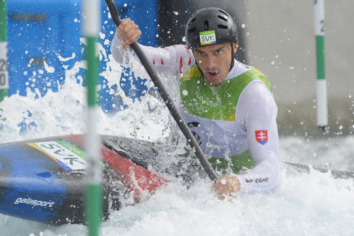 Ilustračný obrázok k článku FOTO: Vodný slalom Duklistu Grigara takmer medailový. Rozhodli desatiny sekundy