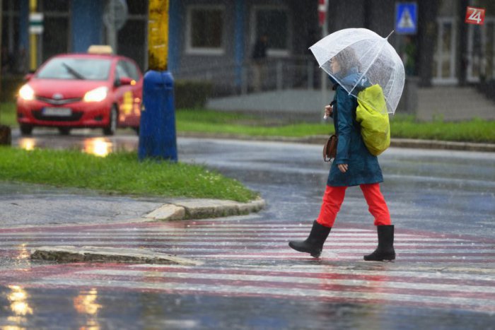 Ilustračný obrázok k článku Meteorológovia varujú Spišskú Novú Ves. Až takýto dážď sa k nám blíži!