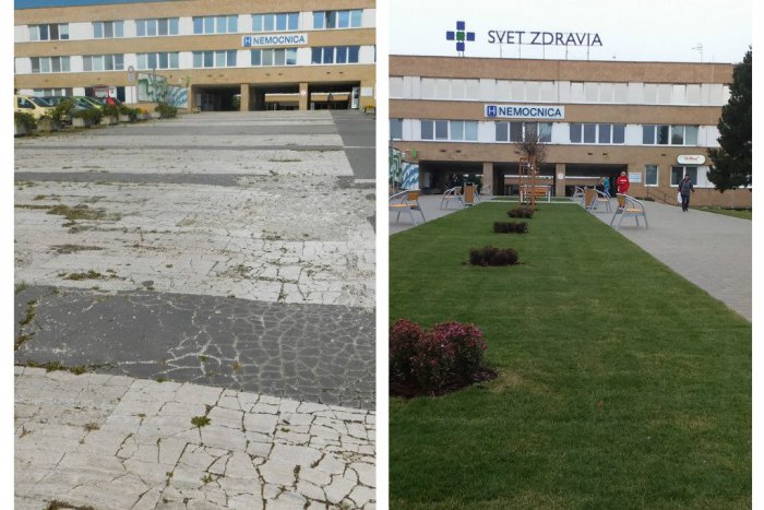 Ilustračný obrázok k článku V OBRAZOCH: Veľká zmena pred nemocnicou v Spišskej