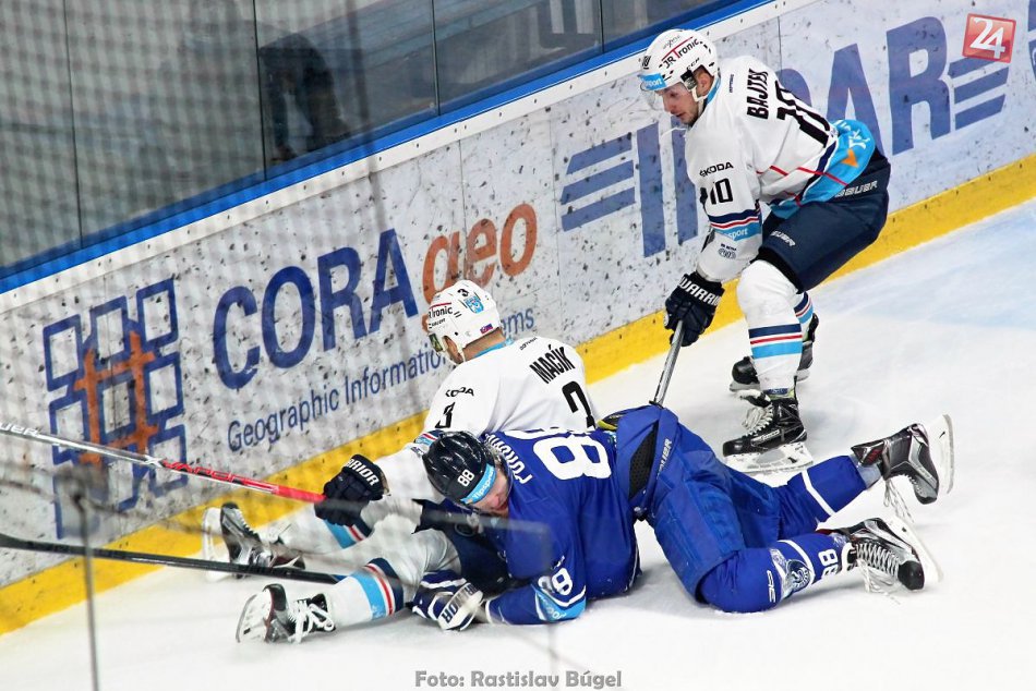 Ilustračný obrázok k článku FOTO: Prehra s posledným tímom tabuľky, hokejisti Nitry doma podľahli Popradu
