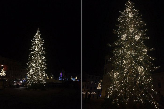 Ilustračný obrázok k článku V Bystrici už vládne pravá vianočná atmosféra. Na námestí sa rozžiaril stromček