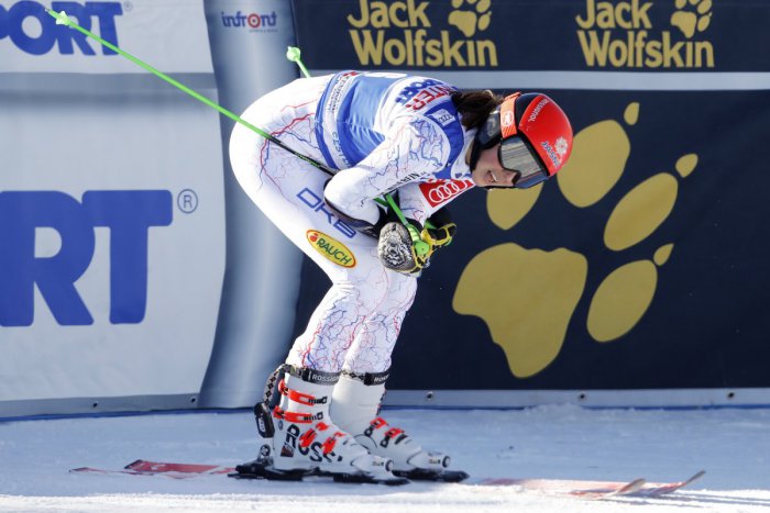 Ilustračný obrázok k článku Petra Vlhová (21) v obrovskom slalome opäť bodovala: Spokojná však nie je
