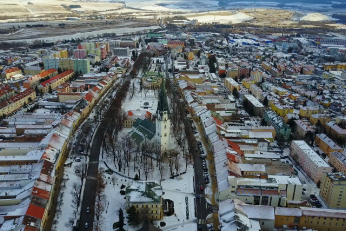 Ilustračný obrázok k článku Impozantné VIDEO z nášho mesta: Vychutnajte si Spišskú z vtáčej perspektívy