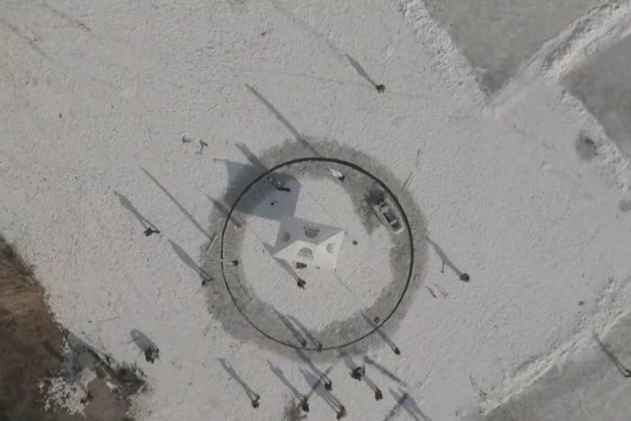 Ilustračný obrázok k článku Toto sa len tak nevidí: Pri Trnave vznikol ľadový kolotoč, VIDEO