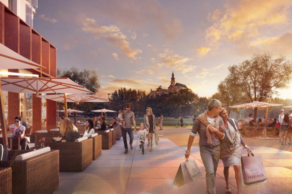 Ilustračný obrázok k článku VIZUALIZÁCIE: Skelet City Parku chce investor dostavať najneskôr do roku 2020